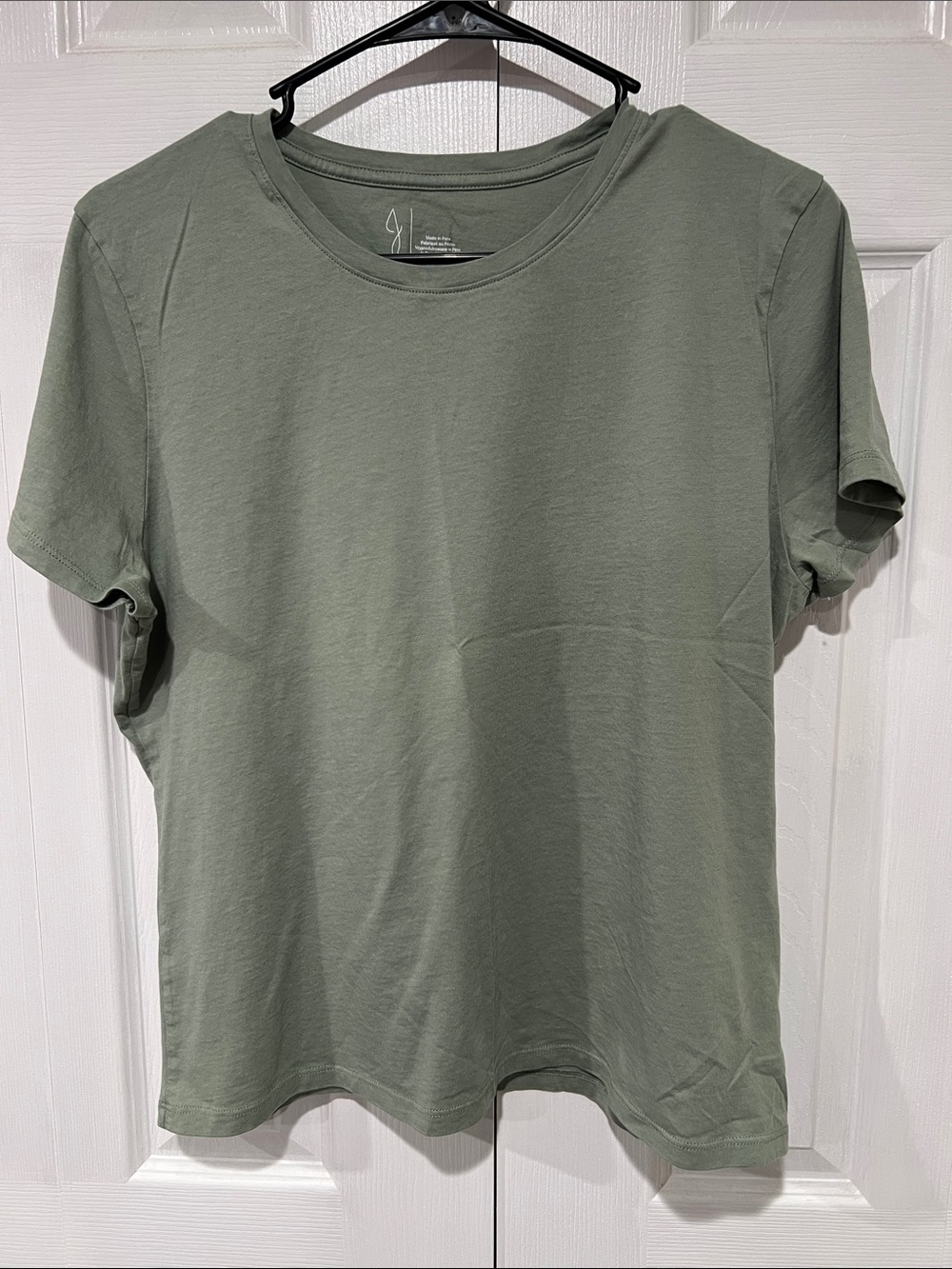 Joie Women's Short Sleeve Crew Tee in Sage